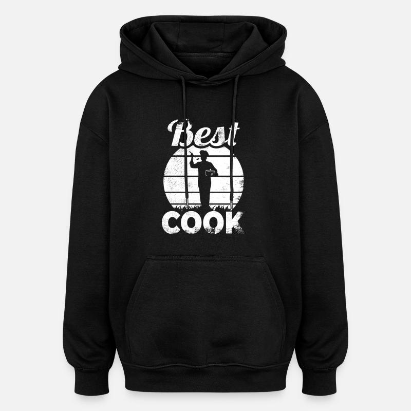 Bester Koch - Oversized Unisex Hoodie - Schwarz