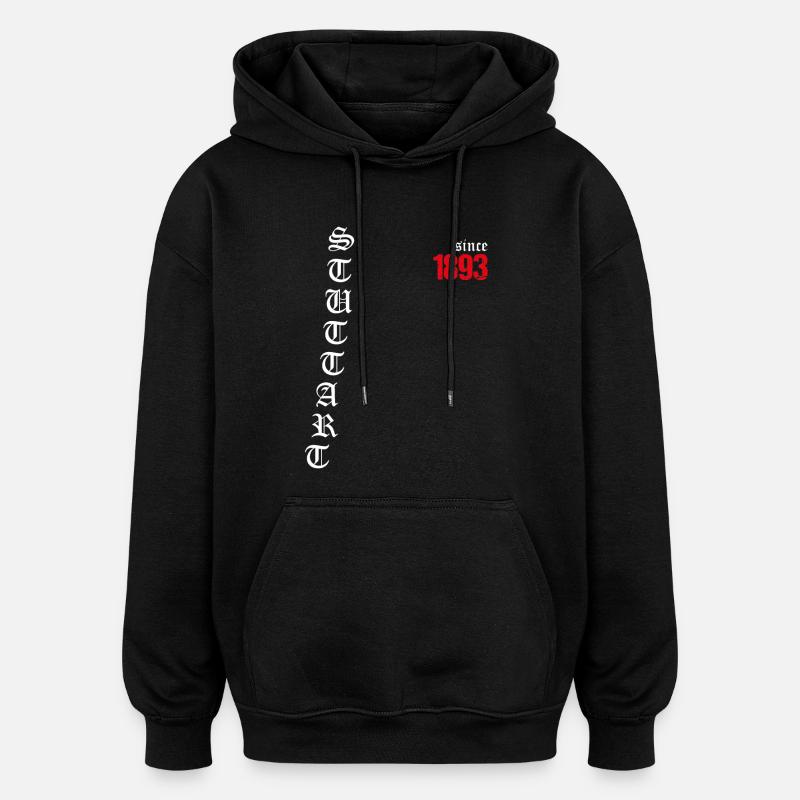 Stuttgart since 1893 - Oversized Unisex Hoodie - Schwarz
