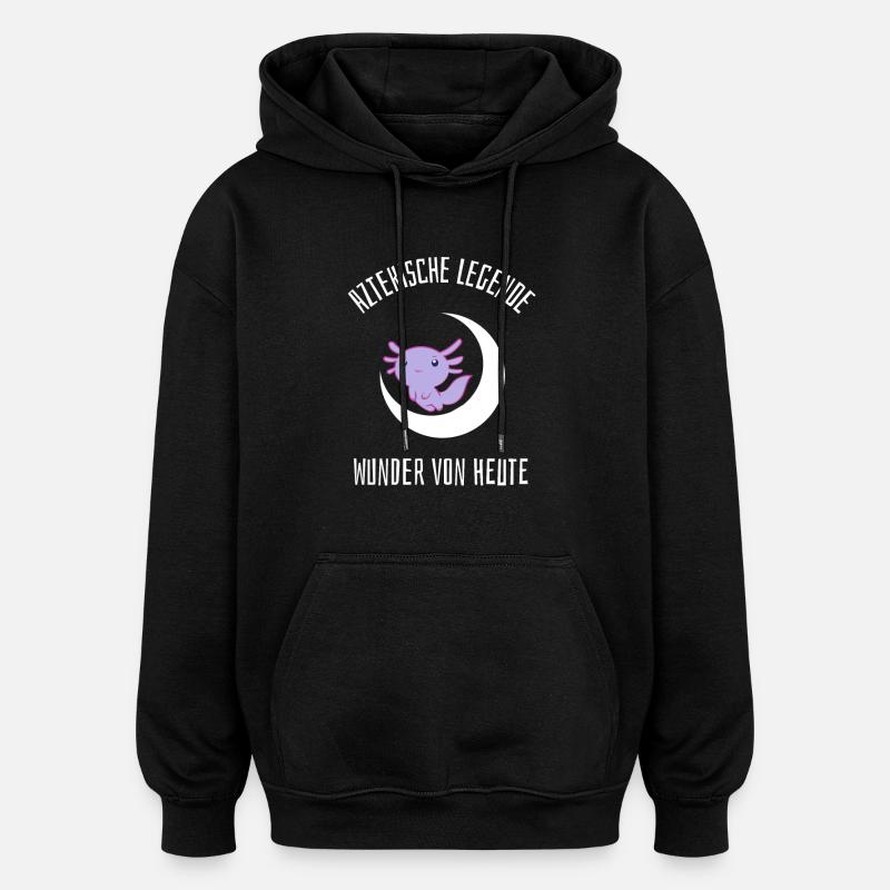 Die Wunder von Heute - Oversized Unisex Hoodie - Schwarz