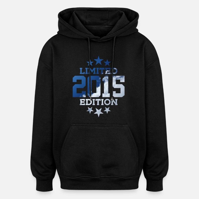ÉDITION LIMITÉE 2015 11E ANNIVERSAIRE - Sweat à capuche oversize unisexe - noir
