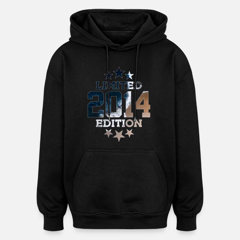 ÉDITION LIMITÉE 2014 12E ANNIVERSAIRE - Sweat à capuche oversize unisexe - noir