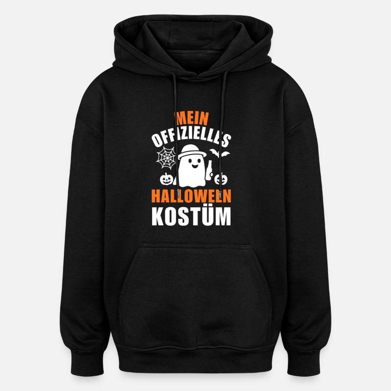 Mon costume officiel d'Halloween - Sweat à capuche oversize unisexe - noir