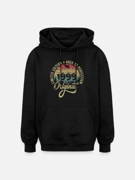 December 1999 - Legend since December 1999 - Oversized Unisex Hoodie - black