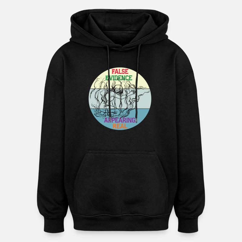 F.E.A.R.   t-shirt - Sweat à capuche oversize unisexe - noir