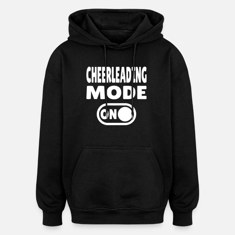 Mode cheerleading activé - Cheerleaders - Sweat à capuche oversize unisexe - noir