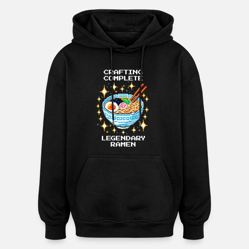 Crafting Done: Legendary Ramen - Oversized Unisex Hoodie - black