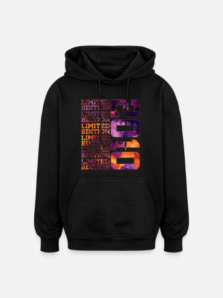 16E ANNIVERSAIRE ÉDITION LIMITÉE 2010 - Sweat à capuche oversize unisexe - noir