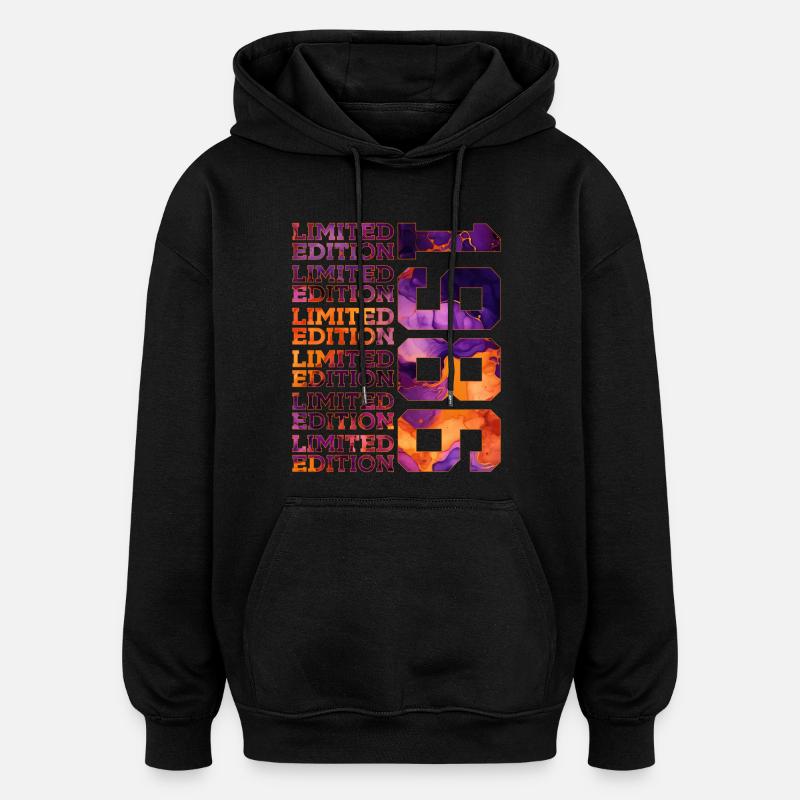40E ANNIVERSAIRE ÉDITION LIMITÉE 1986 - Sweat à capuche oversize unisexe - noir