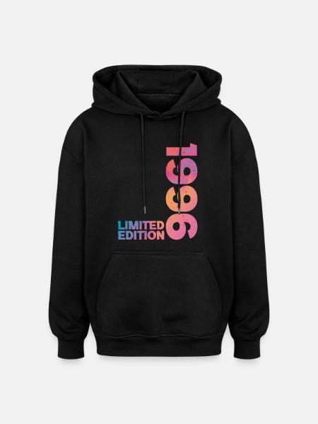 1996 30th Anniversary 30th Anniversary Gift - Oversized Unisex Hoodie - black