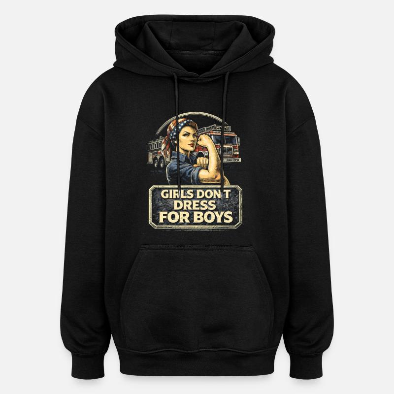 Féminisme Féministe Féministe - Sweat à capuche oversize unisexe - noir