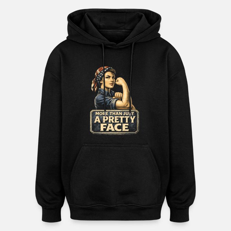 Féminisme Féministe Féministe - Sweat à capuche oversize unisexe - noir