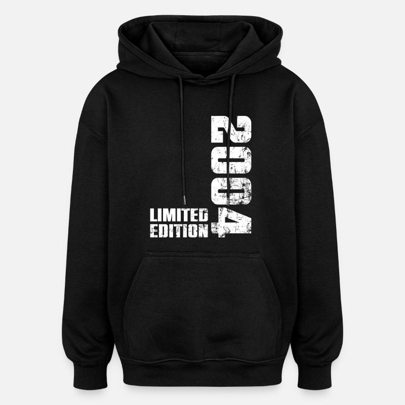 22-jähriges Jubiläumsgeschenk 2004 Mann Frau - Oversized Unisex Hoodie - Schwarz