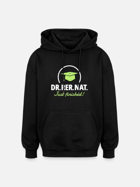Doktor - Oversized Unisex Hoodie - Schwarz