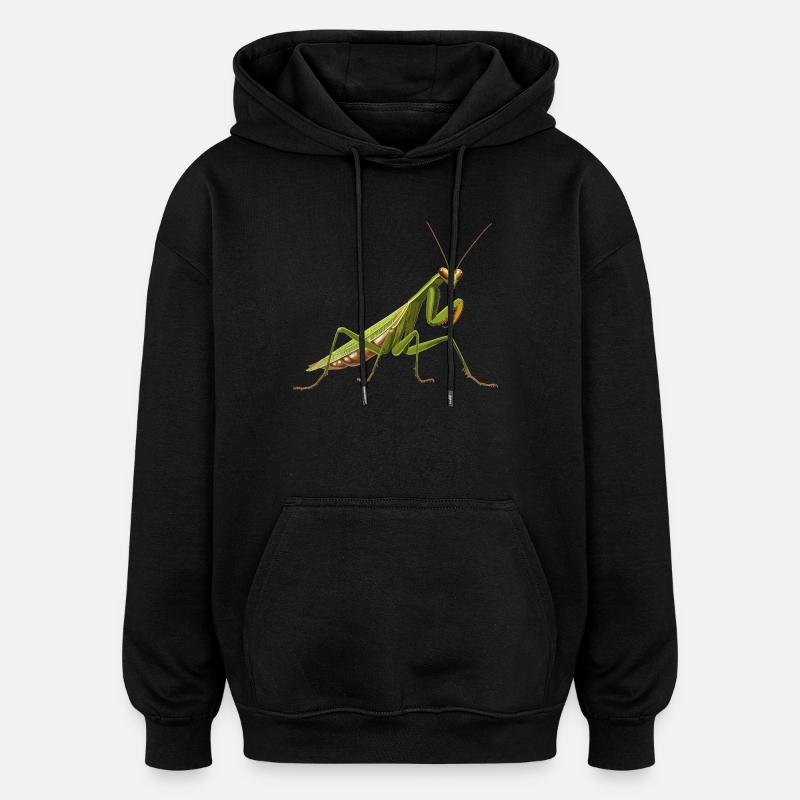 Mantes religieuses Mantes religieuses - Sweat à capuche oversize unisexe - noir