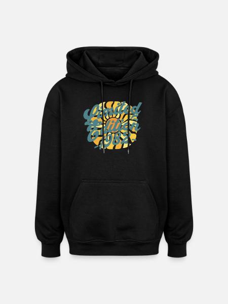 Édition limitée anniversaire 1982 - Sweat à capuche oversize unisexe - noir