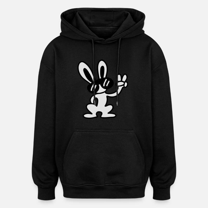 cool - Oversized Unisex Hoodie - black