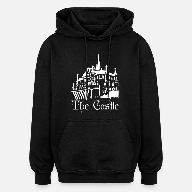 Das Weiße Schloss - Oversized Unisex Hoodie - Schwarz