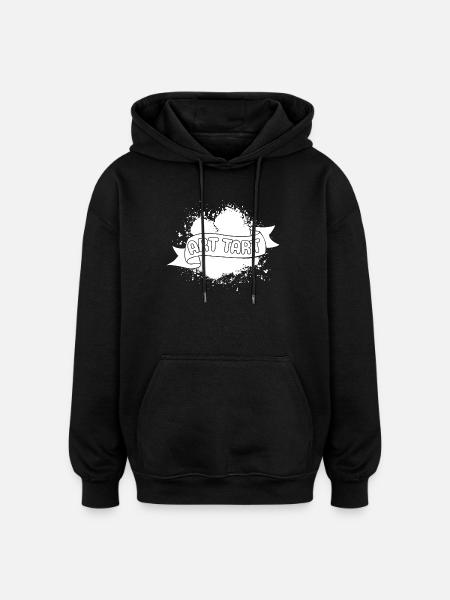 Funny Art Painter Art Tart Drawing - Oversized Unisex Hoodie - black