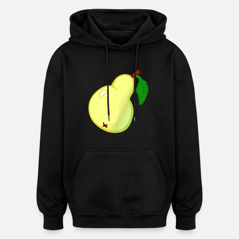 PEAR - PEAR sont sacrément GEIL - Sweat à capuche oversize unisexe - noir