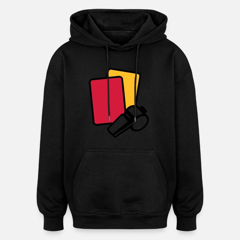 Referee - Oversized Unisex Hoodie - black