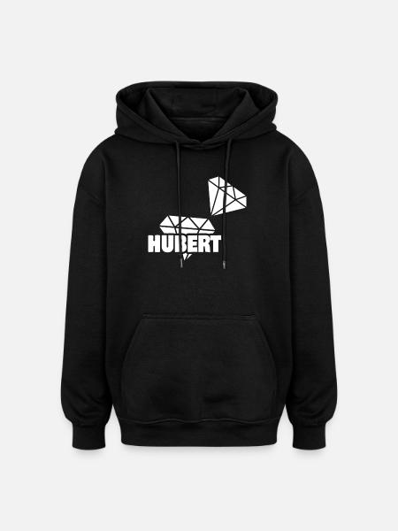 Gift for Hubert - Oversized Unisex Hoodie - black