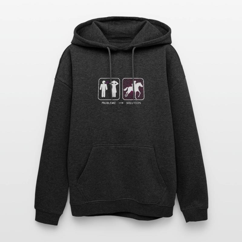 Problem? Solution Oversized Unisex Hoodie