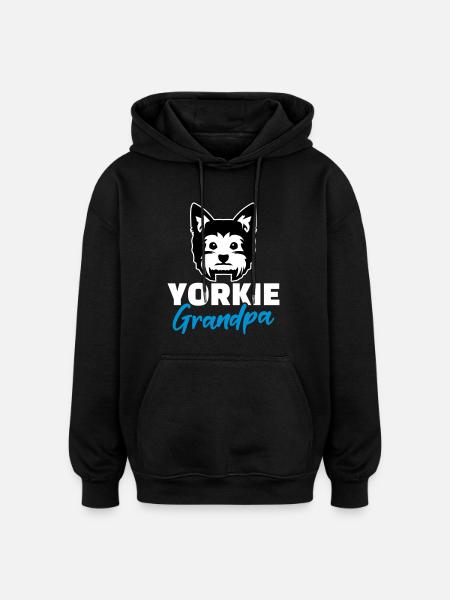 Yorkshire Terrier - Oversized Unisex Hoodie - Schwarz