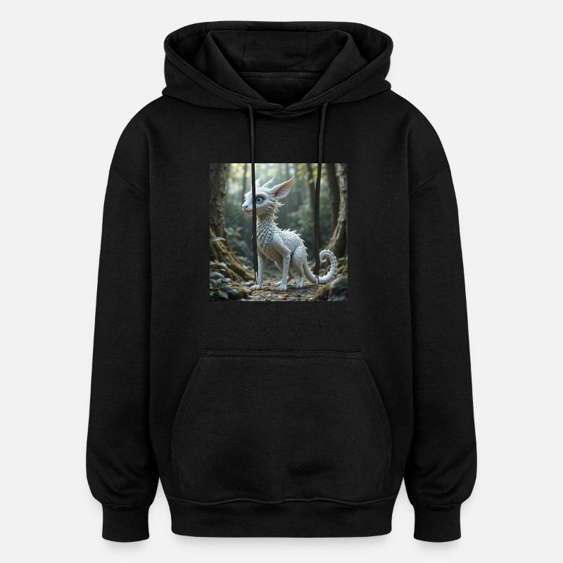 FabelDinicus1 - Oversized Unisex Hoodie - Schwarz