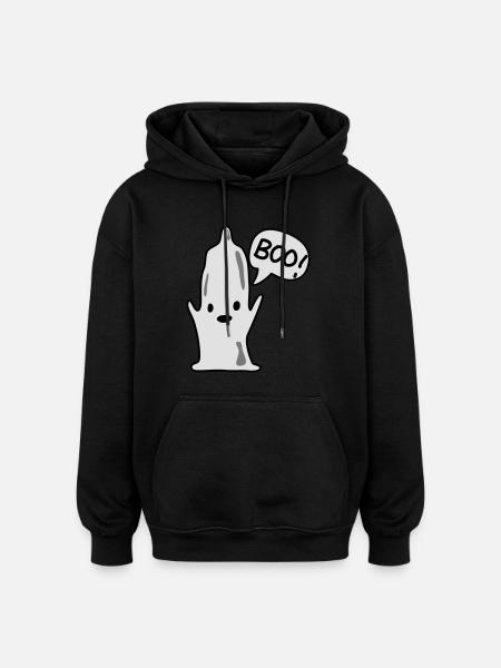 Kondom - Oversized Unisex Hoodie - Schwarz