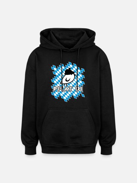 TWEETLERCOOLS - pfiat di - Oversized Unisex Hoodie - black