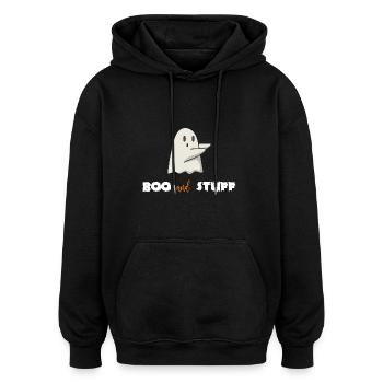 Halloween Geist Gespenst Kostüm lustig Geschenk - Oversized Unisex Hoodie - Schwarz - Vorne - Noah (186cm)