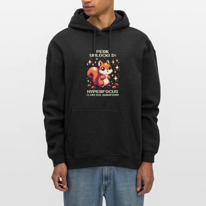 Hyperfocus active | ADHD Special Ability Oversized Unisex Hoodie