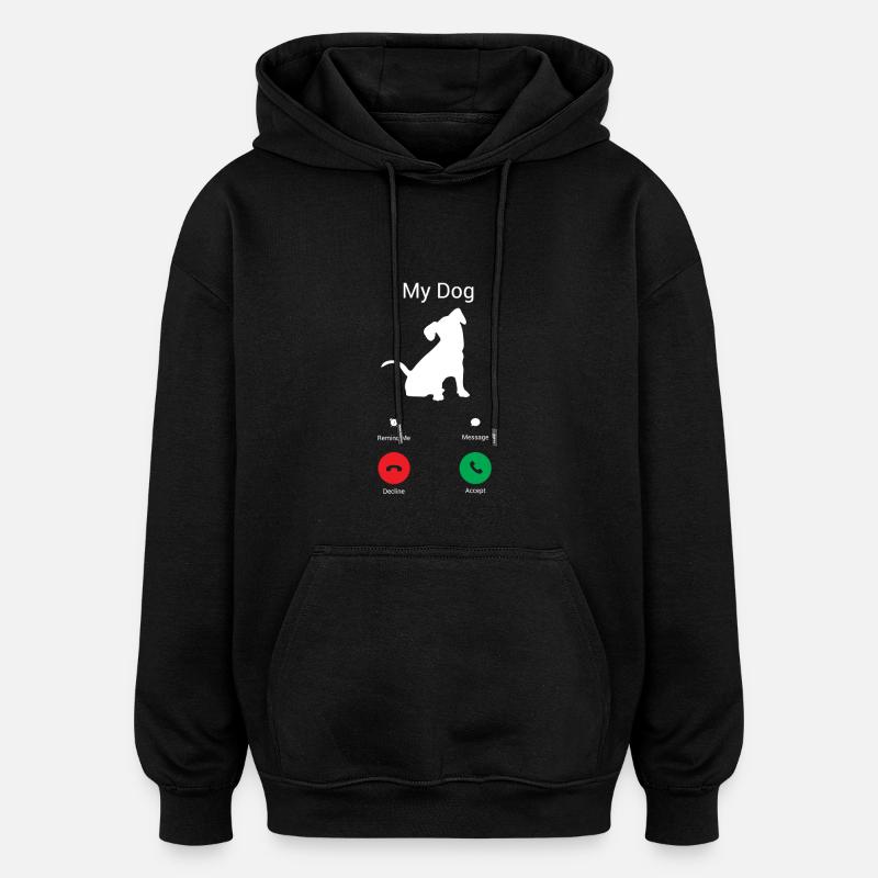 2 2C - Oversized Unisex Hoodie - black