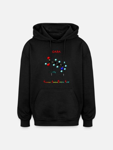 GABA - Rosie Aldrich - Oversized Unisex Hoodie - black
