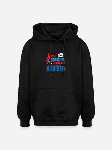 Graduation Graduation Abi Graduation Gift - Oversized Unisex Hoodie - black