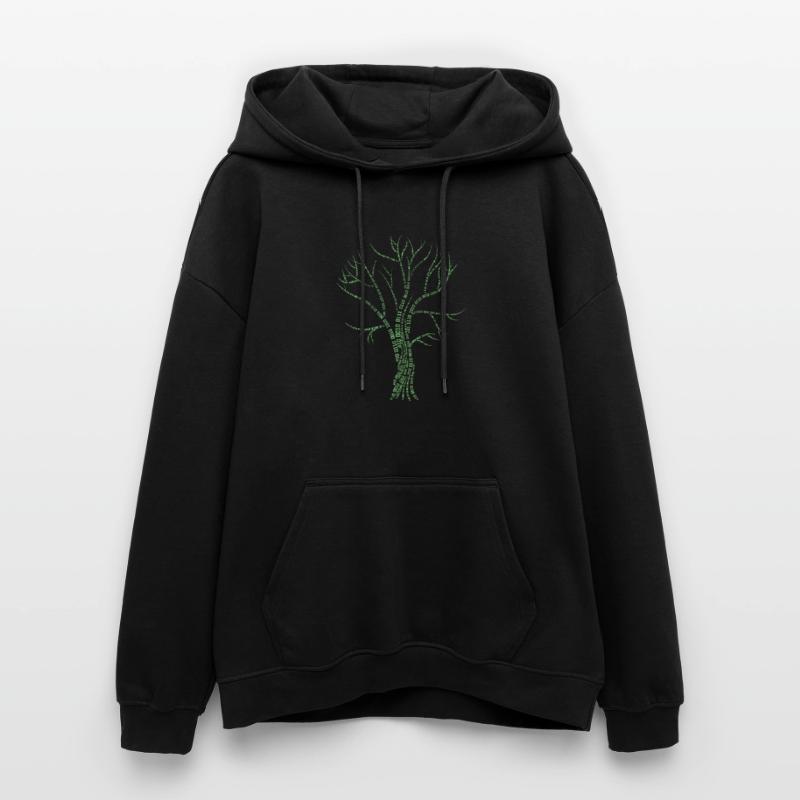 0 et 1 programmeur code binaire chemise binaire Sweat à capuche oversize unisexe