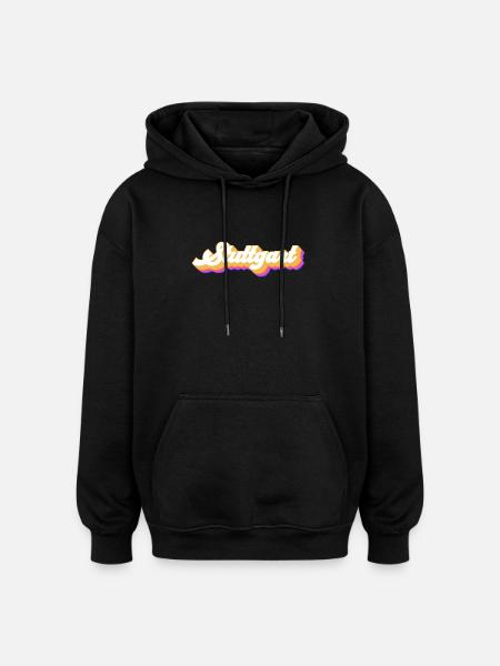 Stuttgarterin Stuttgarterer Stuttgarter - Oversized Unisex Hoodie - black