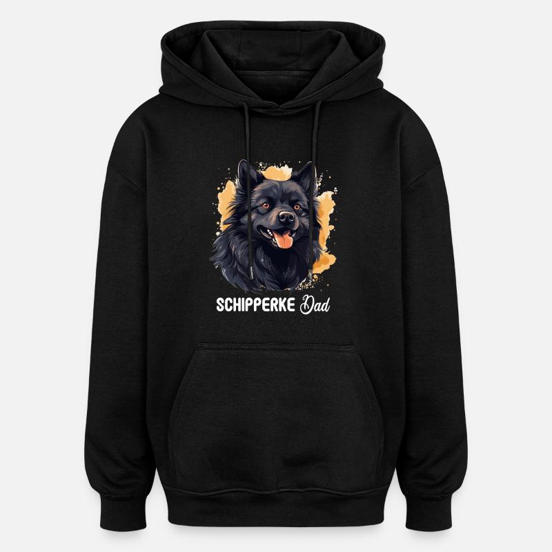Schipperke - Oversized Unisex Hoodie - black