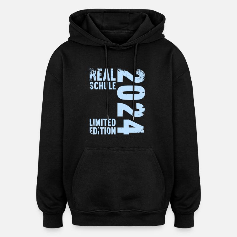 Lycée Jeunes Filles Lycée 2024 - Sweat à capuche oversize unisexe - noir