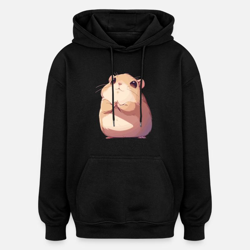 Agouti Agutis Aguti - Oversized Unisex Hoodie - black