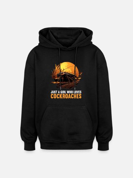 Cockroach cockroaches cockroach - Oversized Unisex Hoodie - black