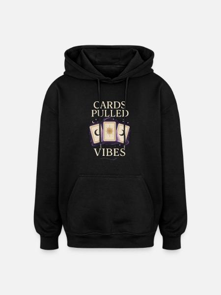 Spiritual Sunday Ritual Self-Care - Oversized Unisex Hoodie - black