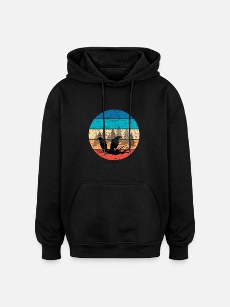 Ravens - Oversized Unisex Hoodie - black