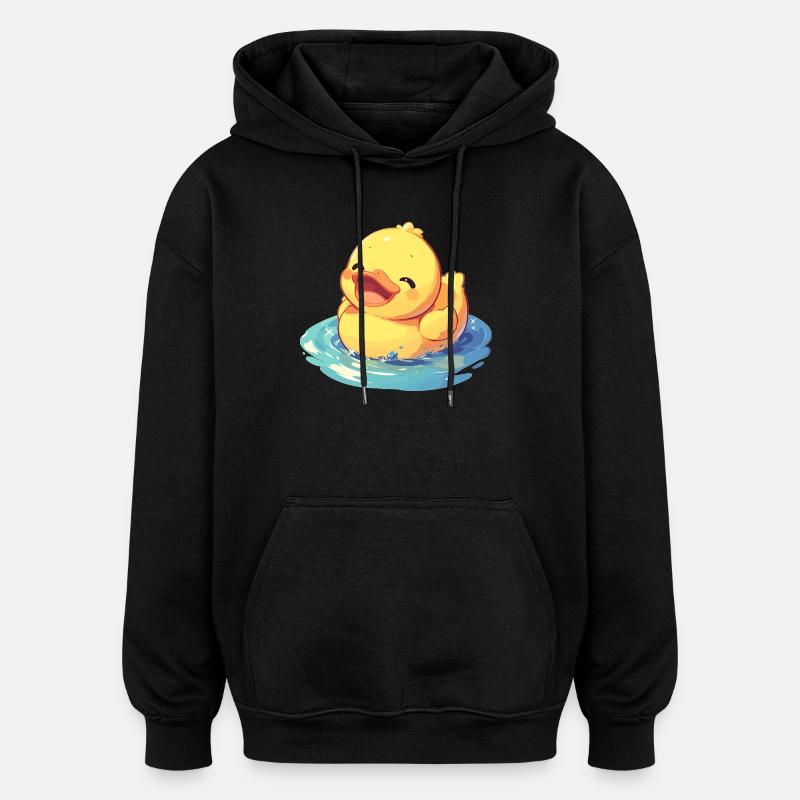 Canards Canard - Sweat à capuche oversize unisexe - noir