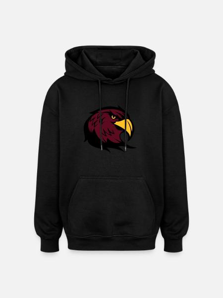 Eagle UK eu - Oversized Unisex Hoodie - black