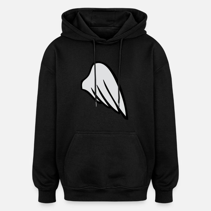 rightwing - Oversized Unisex Hoodie - Schwarz