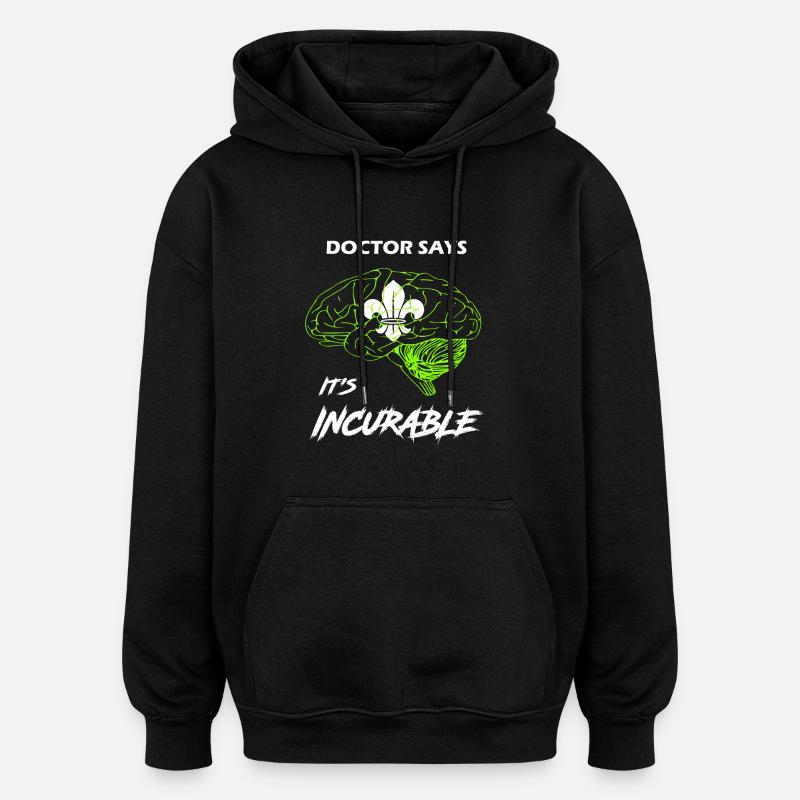 Pfadfinder Scout - Oversized Unisex Hoodie - Schwarz