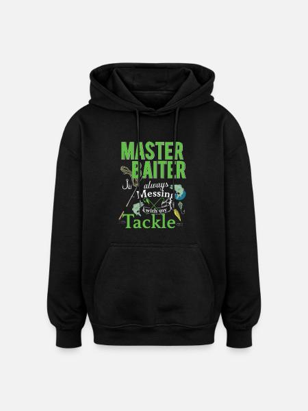 Master Baiter - Oversized Unisex Hoodie - Schwarz