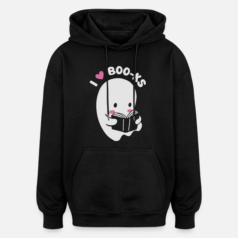 J’adore les bobos - Sweat à capuche oversize unisexe - noir