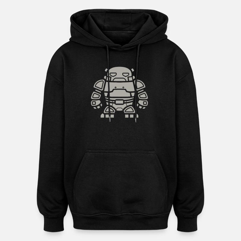 Golem - Oversized Unisex Hoodie - black
